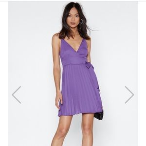 “Pleats To Meet You” Mini Dress